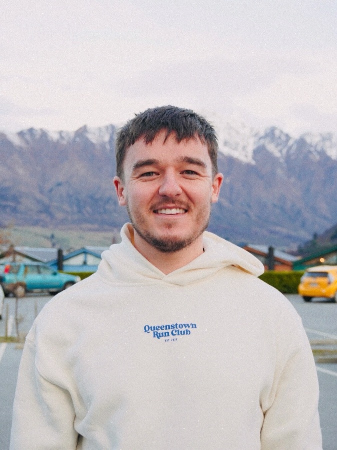 Toby Lingard, co-founder of Queenstown Run Club